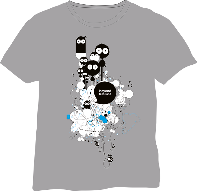 beyond tellerrand // DUS 2012 shirt design (Gio Proietto)