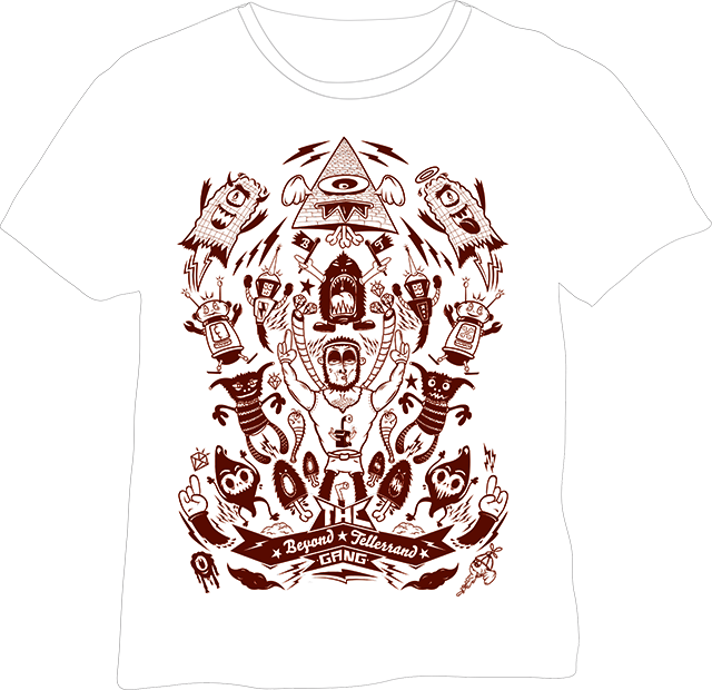 beyond tellerrand // DUS 2013 shirt design (Holger Lamers)