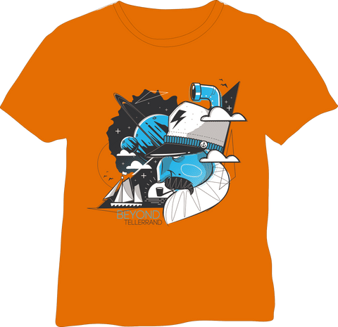 beyond tellerrand // MUC 2018 design – staff edition on orange (bkopf)